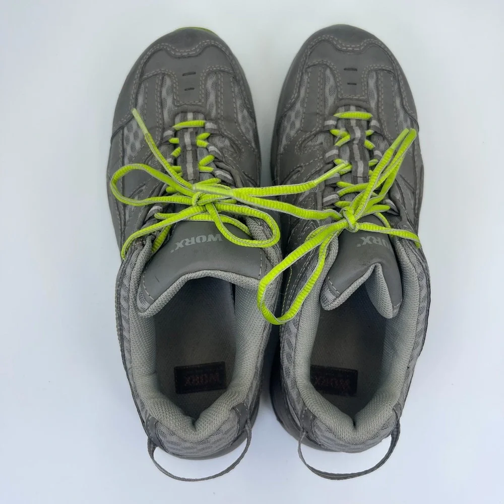 Worx‎ by Red Wing 5111 Women's Size 10W Carbide Athletic Safety Toe Shoes Gray